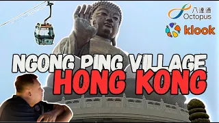 HONG KONG VLOG 2024 | NGONG PING VILLAGE | HKIA STEP BY STEP GUIDE | LUGGAGE STORAGE