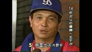 1992　セリーグ　ペナント大詰め　阪神　ヤクルト