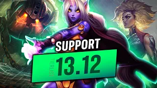 13.12 Support Tier List/Meta Analysis - League of Legends