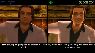 Grand Theft Auto Vice City PS2 vs Xbox - Side by Side Comparison