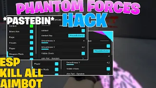 NEW Phantom Forces Script Hack PASTEBIN | Aimbot, Rage Bot, Visual ESP, & Much More! *PASTEBIN*