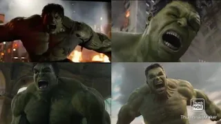 Evolution of The Hulk's Roars in the MCU 2008 - 2018