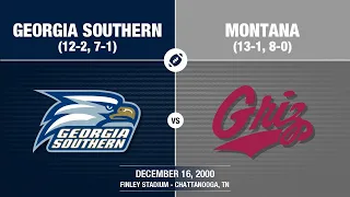 2000 I-AA National Championship - Georgia Southern vs Montana