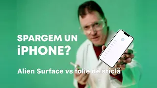 #test #iPhone13 - #folia #AlienSurface vs folia de sticlă