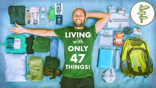 EXTREME Minimalist Living With ONLY 47 Possessions!