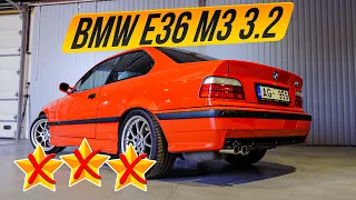 BMW E36 M3 - застывшая во времени