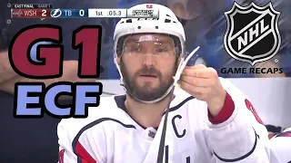 Washington Capitals vs Tampa Bay Lightning. 2018 NHL Eastern Conference Final. G1. 05.11.2018. (HD)