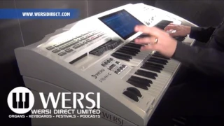 Brett Wales demonstrates Klaus Wunderlich sounds on the Wersi Organ