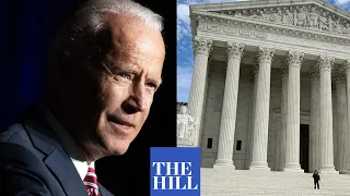 JUST IN: Biden refuses to answer question about expanding Supreme Court