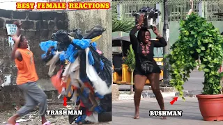 Ultimate BEST of FEMALE BUSHMAN and TRASHMAN Prank 2023! A must watch 😂