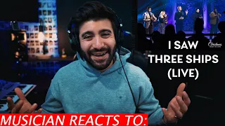 Musician Reacts To  Pentatonix I Saw Three Ships - Live Christmas Under the Stars  Special