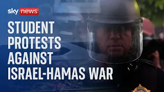 Watch live: University of Chicago students protest against Israel-Hamas war