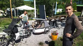 Travel life with an electric tandem bike