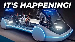 Elon Musk Announces MAJOR NEWS About The Boring Company!