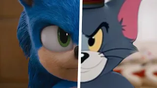 Tom & Jerry Vs Sonic - Sonic The Hedgehog Movie Choose Your Favorite Design For Both Characters