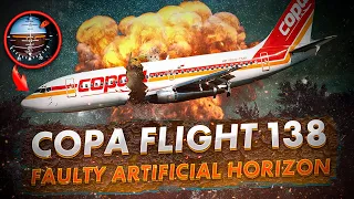 Air Crash Boeing 737 Copa Airlines Flight 201. Faulty Artificial Horizon