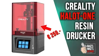 Creality Halot-One Resindrucker die ersten Schritte