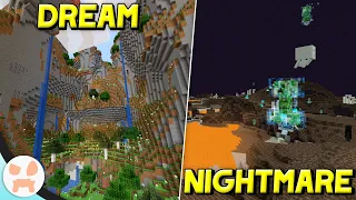 The Minecraft DREAM & NIGHTMARE DIMENSIONS...