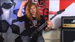 Dave Mustaine - Spider Chord Hand Changes demonstration.flv