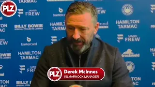 Derek McInnes: Why Kilmarnock were more aggressive second-half.