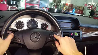 Reset Mercedes Service Message - 2010 GLK350