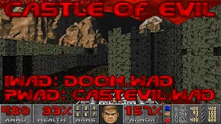 Doom - Castle of Evil (CASTEVIL.WAD) (100%) [DOSBox]