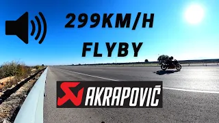 HONDA CBR1000RRR ACCELERATION | AKRAPOVIC EXHAUST FLYBY |