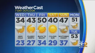 New York Weather: CBS2 11/12 Evening Forecast at 5PM