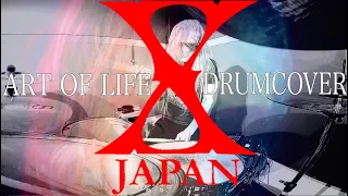 【叩いてみた】ART OF LIFE / X JAPAN【DrumCover】