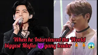 Taekook ff [When he Interviewed the World biggest Mafia 👿gang leader 🧍🧍😱] #taekookff #taekook