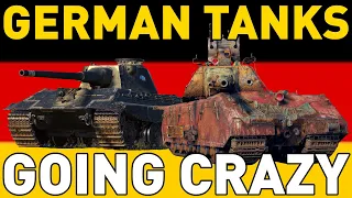 German Tanks Going CRAZY in World of Tanks!