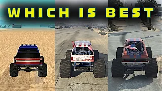 MONSTER TRUCK WARS: GTA 5 vs. GTA SAN ANDREAS