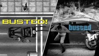 BUSTED In GTA Games! 1997-2019