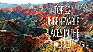 TOP 22 UNBELIEVABLE PLACES IN THE WORLD THAT ARE HARD TO BELIEVE REALLY EXIST || GrazieVlog Ph