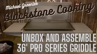 Unboxing and Assembling the 36' Pro Series Blackstone Griddle