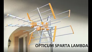 Zewnętrzna antena DVB T2 Red Opticum SPARTA LAMBDA -recenzja