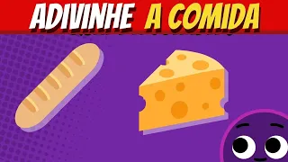 ADIVINHE a Comida pelo EMOJI: 25 COMIDAS | 2024