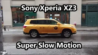 Sony Xperia XZ3 Super Slow Motion 1080p 960fps Camera Test