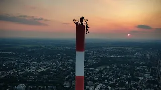 337m Spire: On Top of Europaturm / Frankfurt