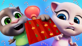 Talking Tom Curtas - Tom Perde o Presente da Angela (Temporada 2 Episódio 18)