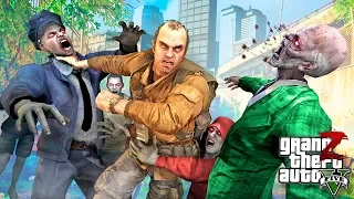 GTA 5 Ходячие Мертвецы - МЕРТВАЯ ДЕРЕВНЯ БАНДИТОВ ГТА 5 МОДЫ #2! ЗОМБИ АПОКАЛИПСИС ОБЗОР МОДА GTA 5