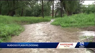 Ruidoso Flash Flooding sweeps through homes