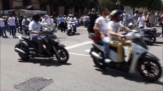 Italian biker funeral