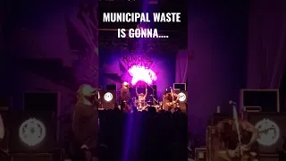 MUNICIPAL WASTE circle pit live in Toronto #thrashmetal