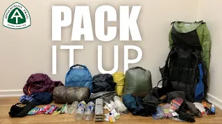 How to Pack your Backpacking Gear | Appalachian Trail Thru Hike Gear 2021
