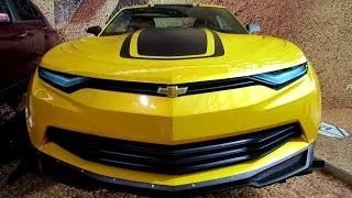 2015 Chevrolet Camaro Prototype from Transformers 4 Movie-Exterior Walkaround-2014 NY Auto Show