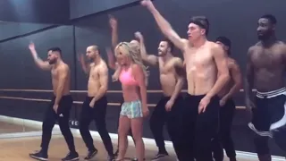 Britney Spears - Dance Rehearsal Replaced With Baby One More Time (2018)