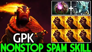 GPK [Ember Spirit] Nonstop Spam Sleight of Fist Unreal Damage Dota 2