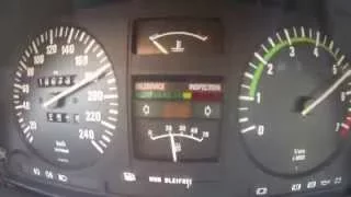 BMW e28 540i v8 acceleration 100-200