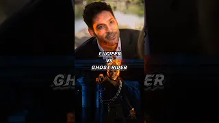 LUCIFER VS GHOST RIDER #fyp #marvel #dc #trending #mcu #lucifer #ghostrider #vs #shorts